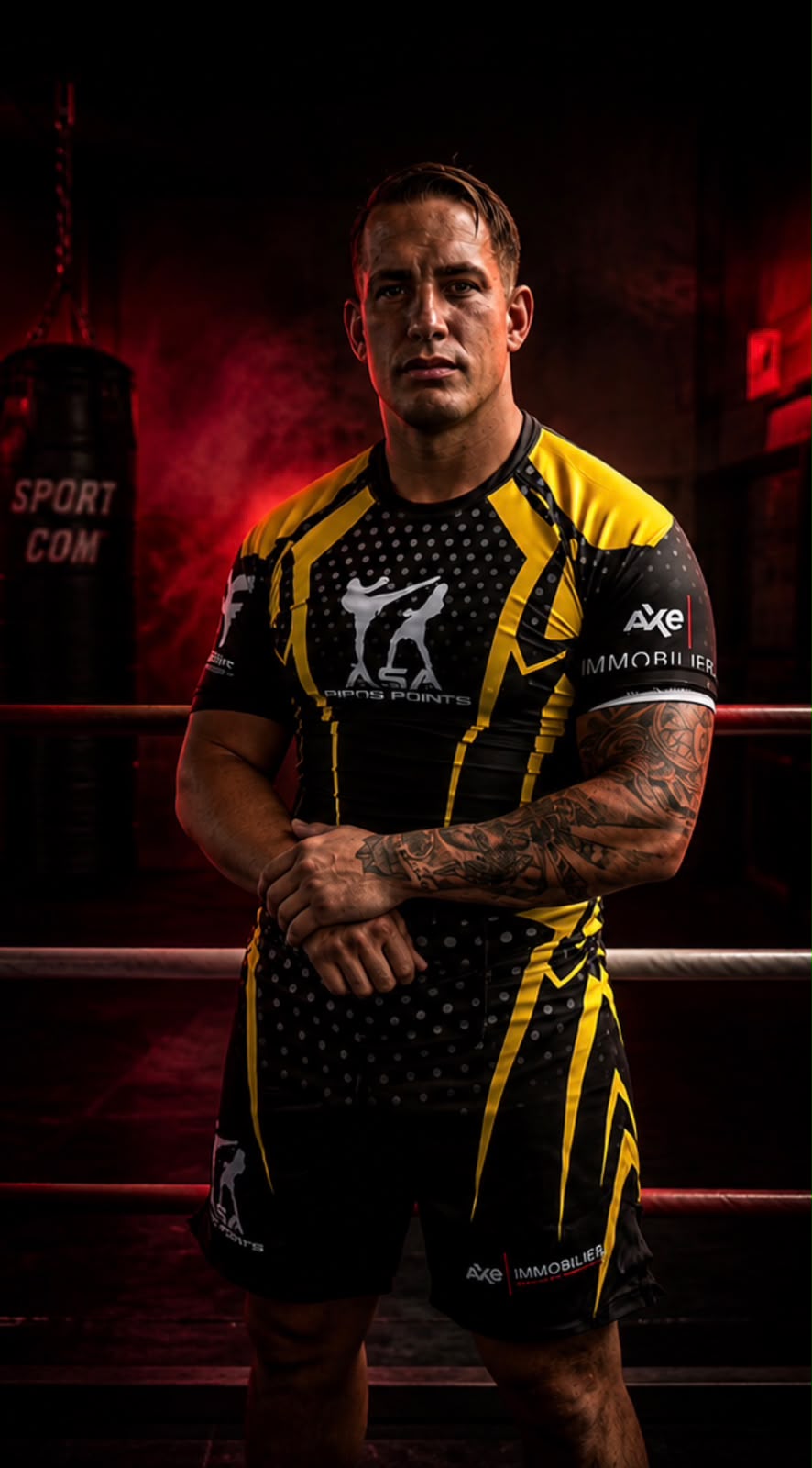 Aymric Tremmeaux, entraîneur MMA, grappling et kick-boxing à l&rsquo;AS Auxerre Pieds-Poings